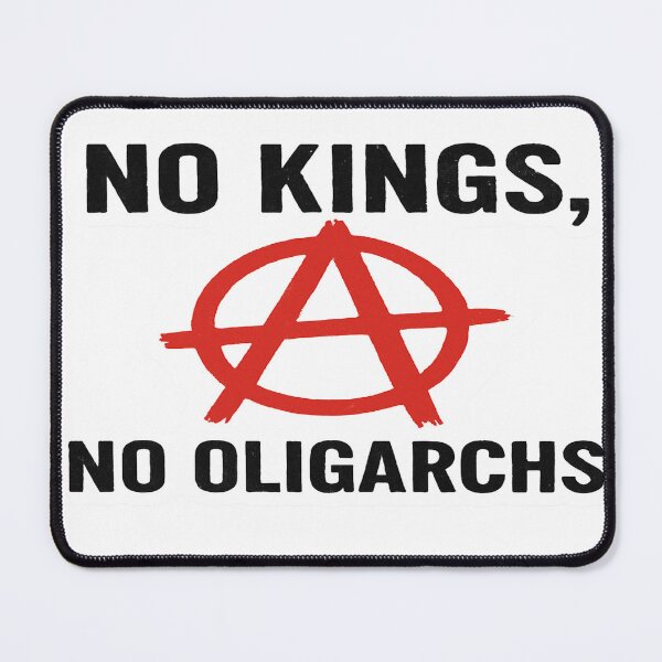 Item preview, No Kings No Oligarchs designed and sold by Owcomm.