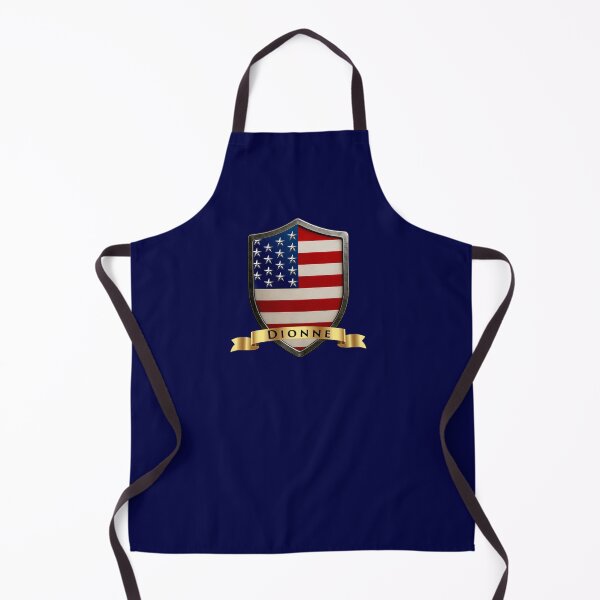 Item preview, Dionne Family USA Shield, Stars & Stripes Heritage Crest designed and sold by Highlandkings.