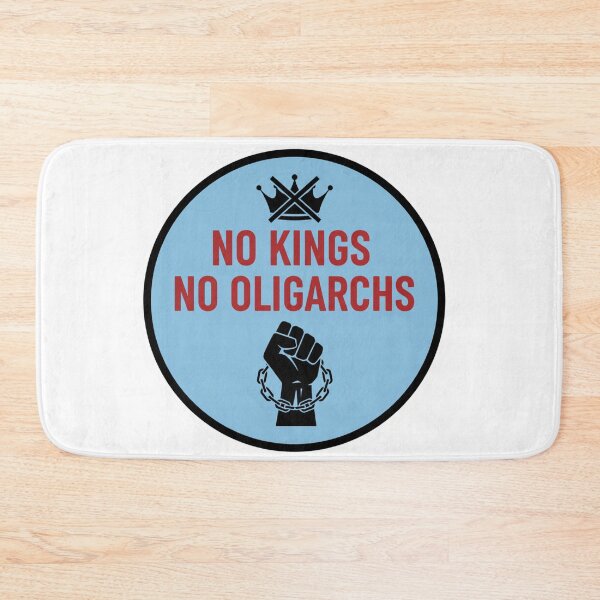Item preview, No Kings No Oligarchs designed and sold by Owcomm.