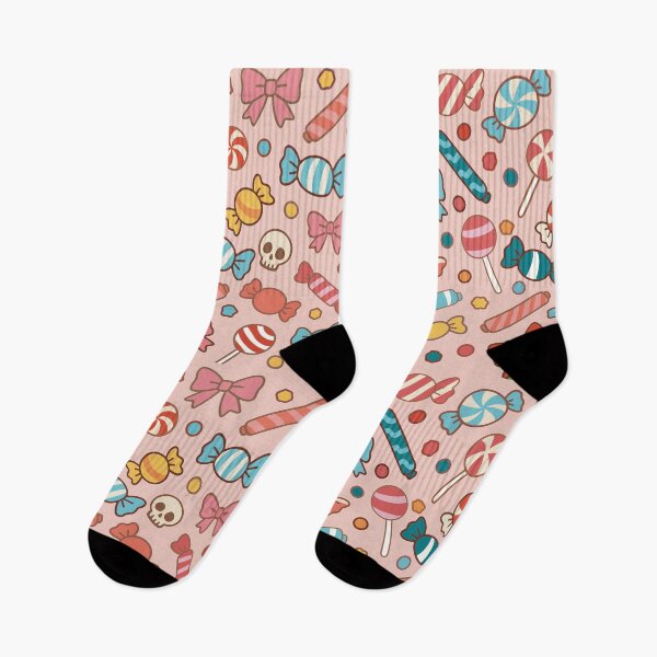 Item preview, Cute Candy and Bows Pattern – Sweet Pastel Kawaii designed and sold by CowlyCryptik.