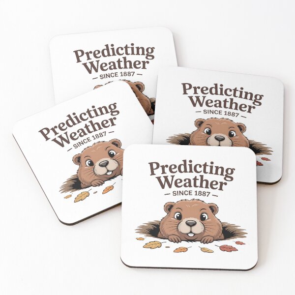 Item preview, Predicting Weather Since 1887, Funny Groundhog Design designed and sold by Bliss Find And Design.