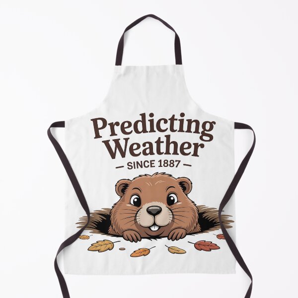 Item preview, Predicting Weather Since 1887, Funny Groundhog Design designed and sold by Bliss Find And Design.