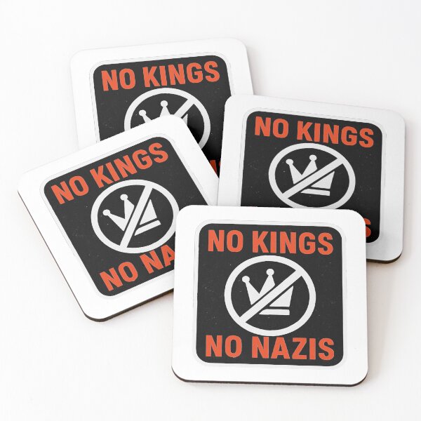 Item preview, No Kings No Nazis Anti-Fascist designed and sold by Owcomm.