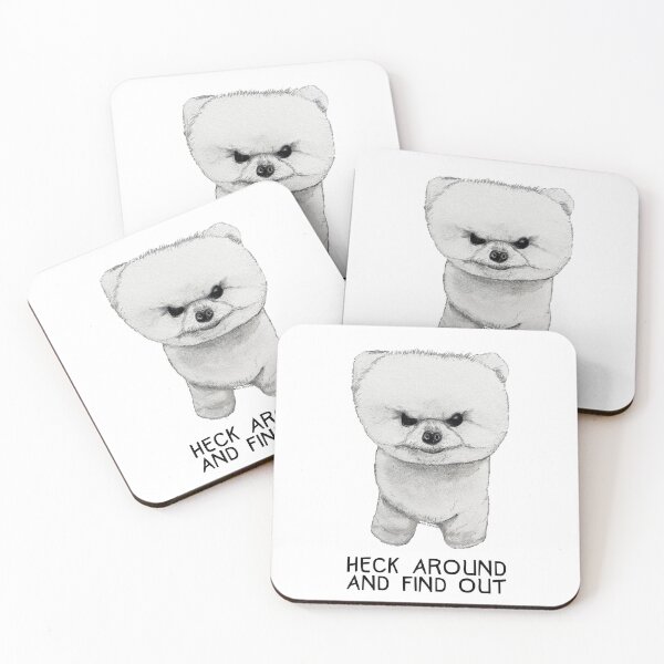 Item preview, Feisty Pup | Heck Around and Find Out designed and sold by BugCreative.