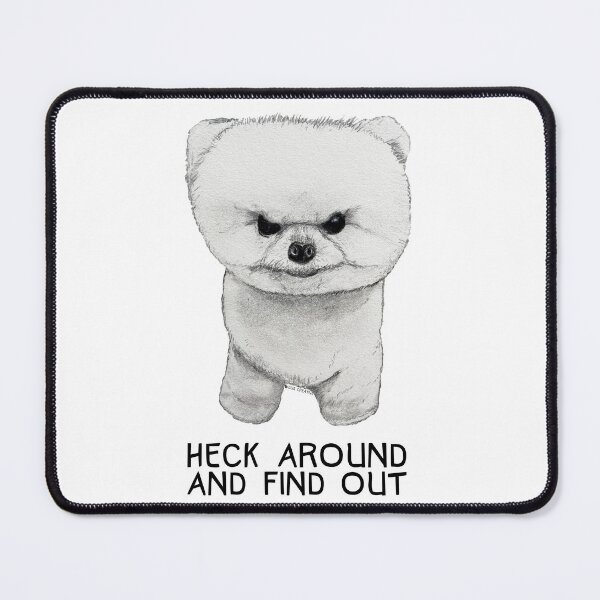 Item preview, Feisty Pup | Heck Around and Find Out designed and sold by BugCreative.