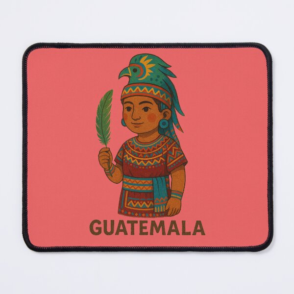 Item preview, Día de la Cultura Guatemala Mayan-Inspired Character designed and sold by kidcartoon.