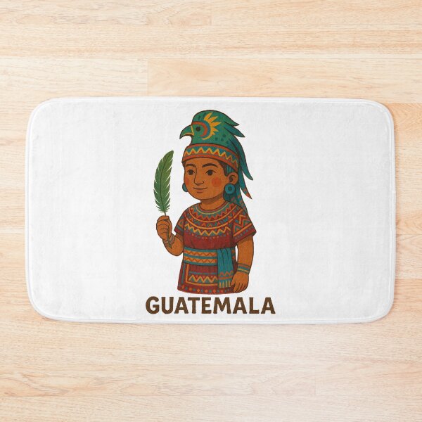 Item preview, Día de la Cultura Guatemala Mayan-Inspired Character designed and sold by kidcartoon.