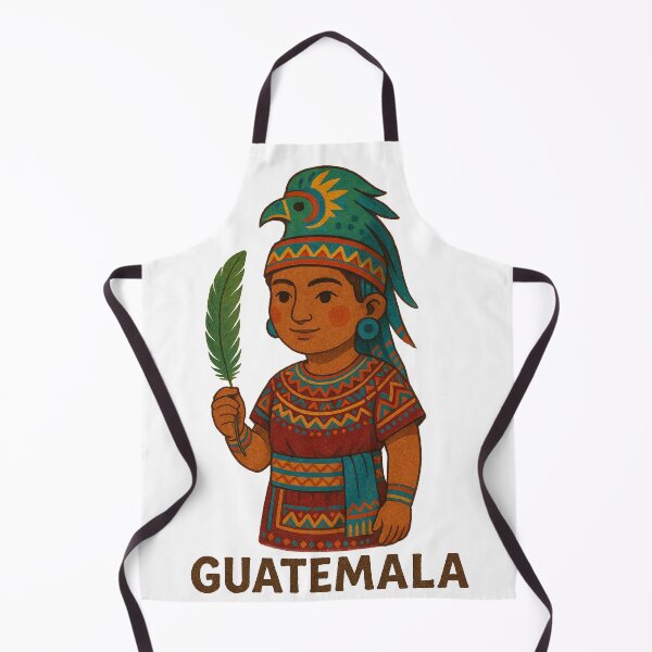 Item preview, Día de la Cultura Guatemala Mayan-Inspired Character designed and sold by kidcartoon.
