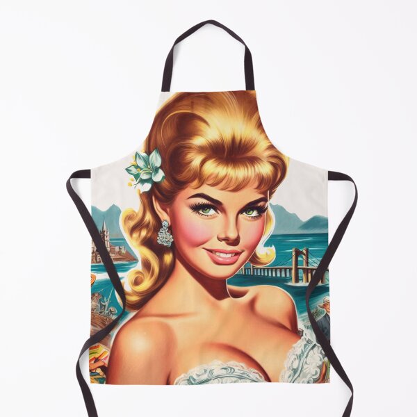 Item preview, Cute Retro Blonde Pin-up designed and sold by PulpVintage.