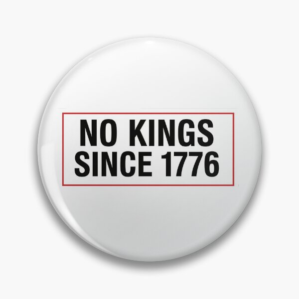 Item preview, No Kings Since 1776 American Patriot Political Slogan designed and sold by Owcomm.