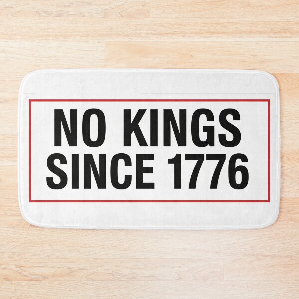 Item preview, No Kings Since 1776 American Patriot Political Slogan designed and sold by Owcomm.