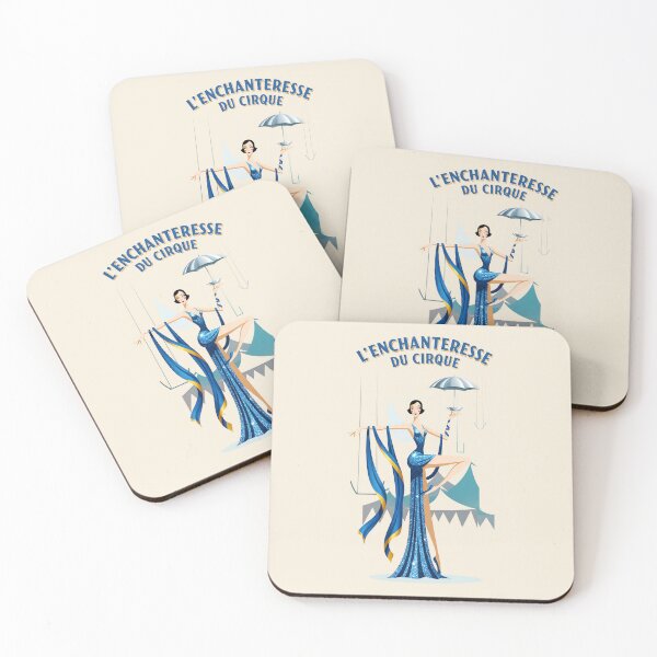 Item preview, After Erté - L'ENCHANTERESSE DU CIRQUE (The Circus Enchantress) designed and sold by elektronen.