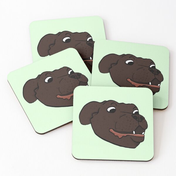 Item preview, Ecstatic Elvis - Goofy Chocolate Lab designed and sold by JsscDesigns.