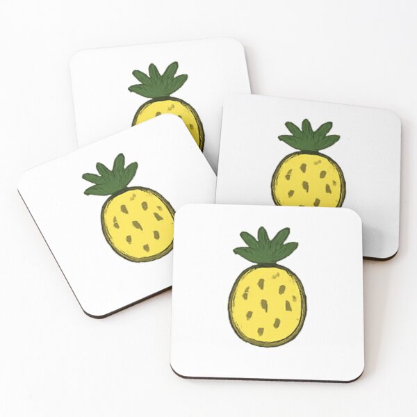 Item preview, Cute Pineapple Seamless Pattern designed and sold by SassyArtistry.