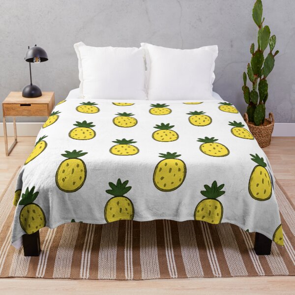 Item preview, Cute Pineapple Seamless Pattern designed and sold by SassyArtistry.