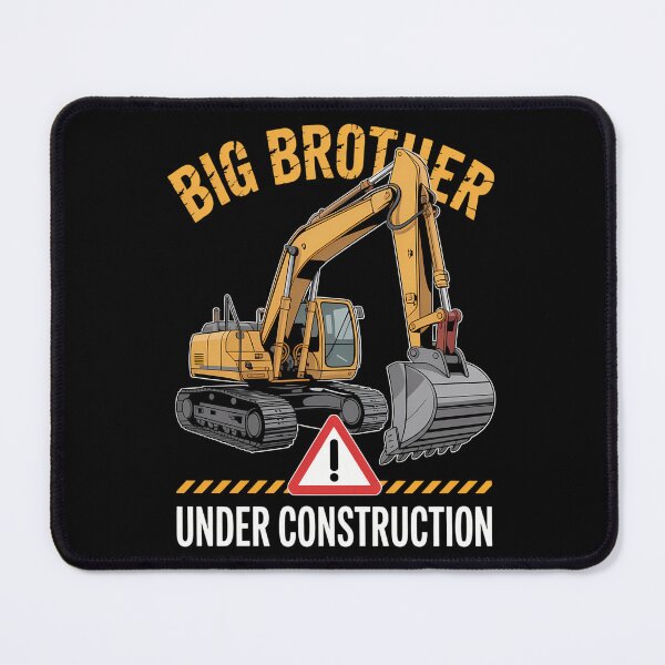 Item preview, Construction Baby Announcement Cute Family designed and sold by EsperaCarroll.