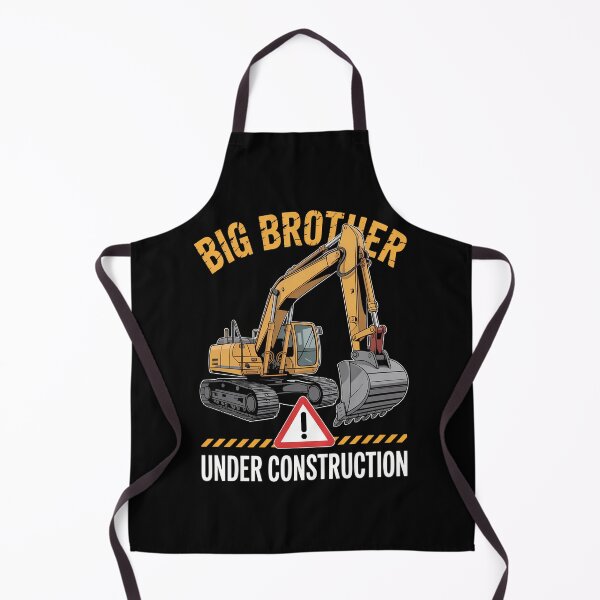 Item preview, Construction Baby Announcement Cute Family designed and sold by EsperaCarroll.