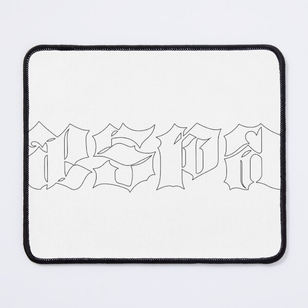 Item preview, aespa - Dirty Work aespa Logo (White) designed and sold by Positive | K4U.