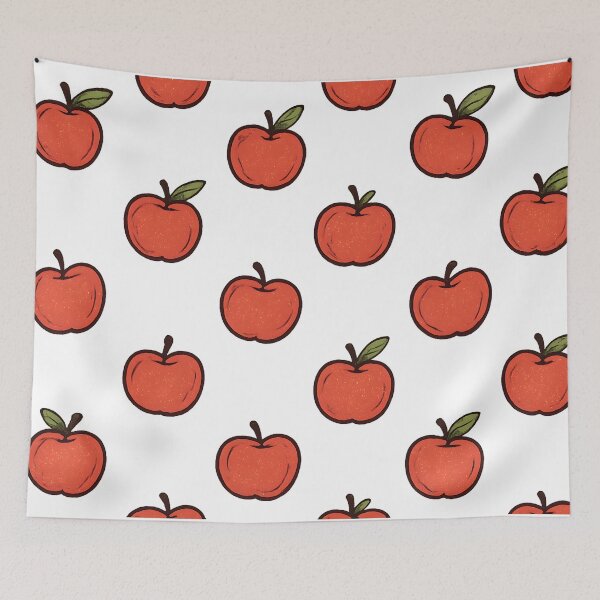 Item preview, Cute Apple Seamless Pattern designed and sold by SassyArtistry.