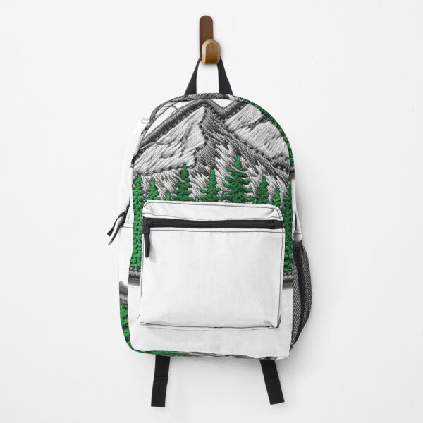 Item preview, Mountain Forest Patch Design – Nature Adventure designed and sold by RadResArt.