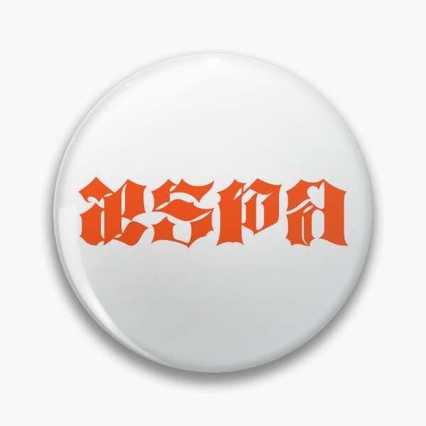 Item preview, aespa - Dirty Work aespa Logo (Orange) designed and sold by Positive | K4U.