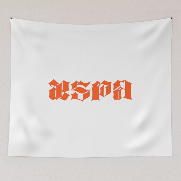 Item preview, aespa - Dirty Work aespa Logo (Orange) designed and sold by Positive | K4U.