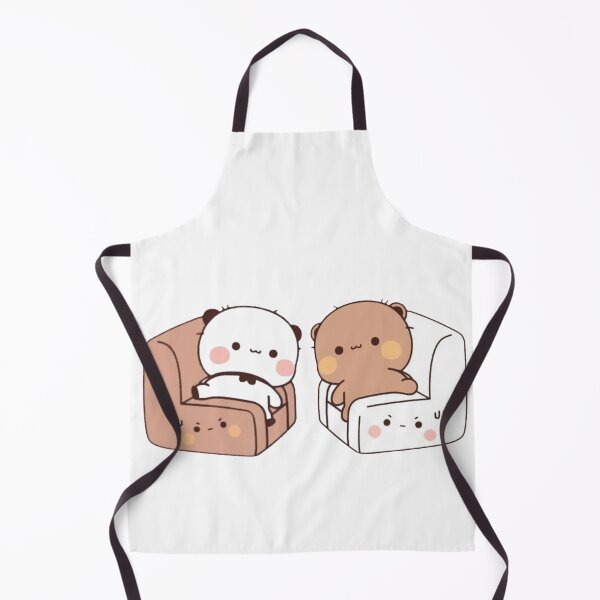 Item preview, Cute funny humor holiday birthday gift lovely cats friend girlfriend Panda Bear Brownie Sugar BuBu DuDu Mochi Milk peach Valentine xmas goma Couple v03 designed and sold by OceanLiveArts.