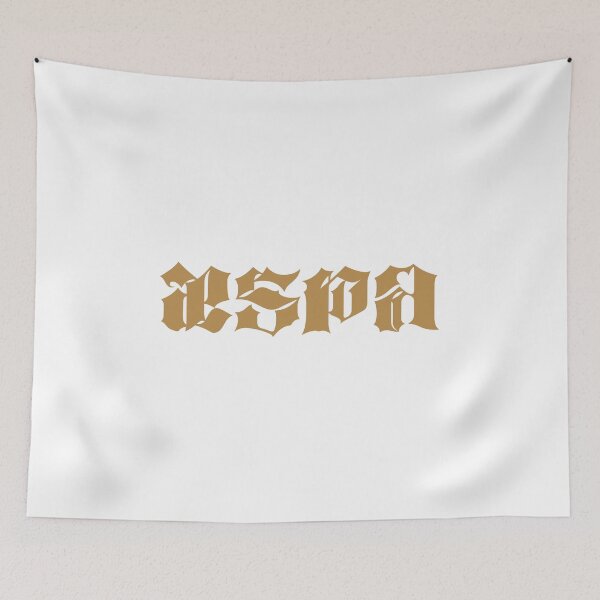 Item preview, aespa - Dirty Work aespa Logo (Gold) designed and sold by Positive | K4U.