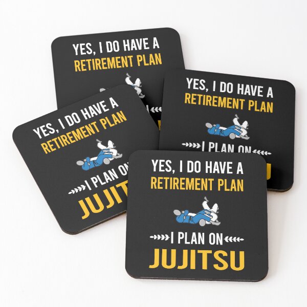 Item preview, Retirement Plan Jujitsu Ju Jitsu Jiujitsu Jiu Jitsu BJJ designed and sold by xaviajames9.