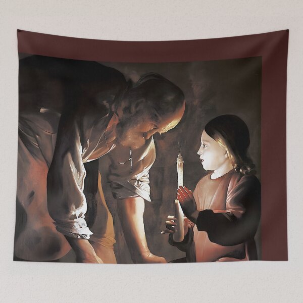 Item preview, Saint Joseph the Carpenter - Georges de La Tour designed and sold by Jon-Baran.