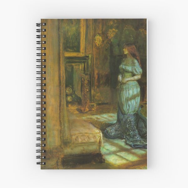 Item preview, The Eve of St Agnes - John Everett Millais 1863 designed and sold by forgottenbeauty.