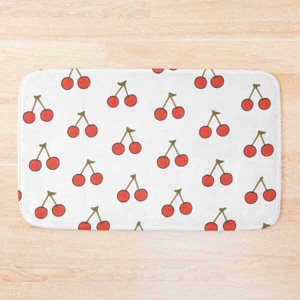 Item preview, Kawaii Seamless Cherry Fruit Pattern designed and sold by SassyArtistry.
