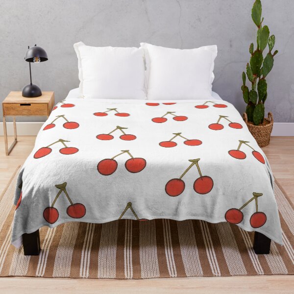 Item preview, Kawaii Seamless Cherry Fruit Pattern designed and sold by SassyArtistry.