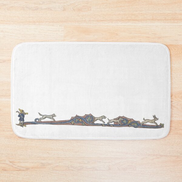 Item preview, Medieval marginalia rabbit hunt designed and sold by IllmadeErrant.