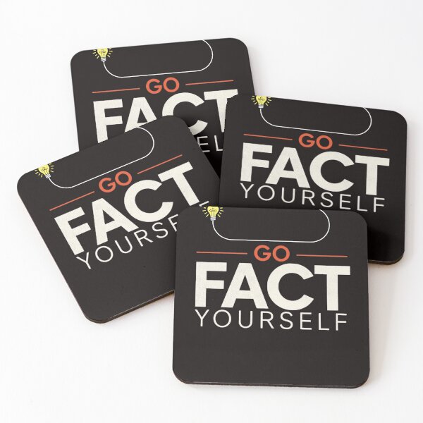 Item preview, Funny Go Fact Yourself Saying Retro Sarcastic Humor designed and sold by Rachyshoop ⭐⭐⭐⭐⭐.