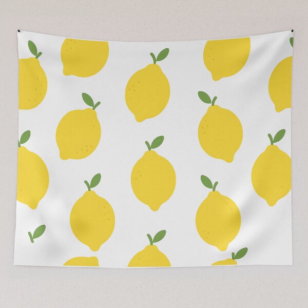 Item preview, Seamless Lemon Fruit Pattern designed and sold by SassyArtistry.