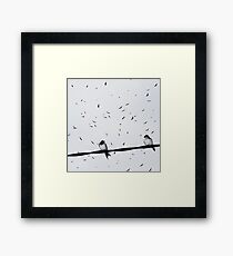 Loving couple Framed Print