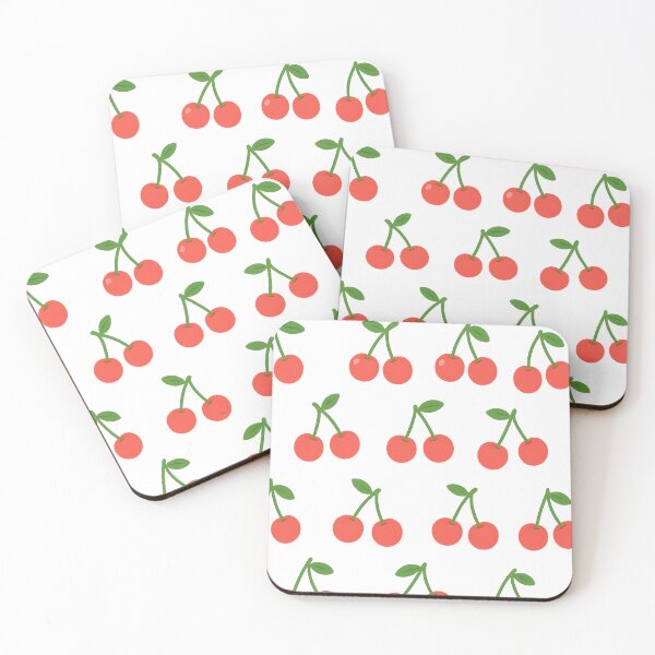 Item preview, Cute Seamless Cherry Summer Pattern designed and sold by SassyArtistry.