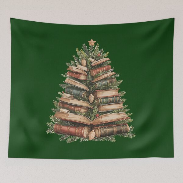 Item preview, Book Lover Christmas Tree designed and sold by Gear Camel.