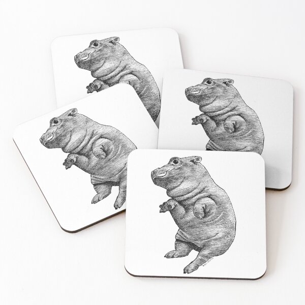 Item preview, Baby Hippo Belly | Sketch, Opaque designed and sold by BugCreative.