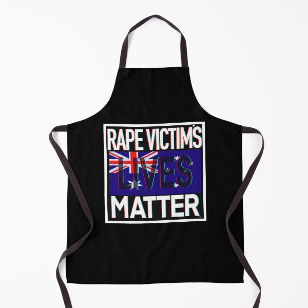 Item preview, Rape Victims Lives Matter - Australian National Flag designed and sold by KateVanFloofno1.