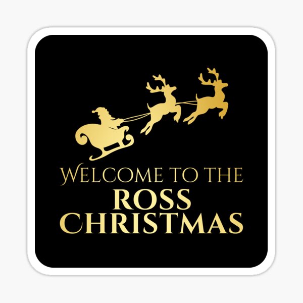 Item preview, Welcome to the Ross Christmas – Gold Family Name designed and sold by buglevel.