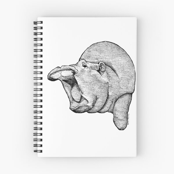 Item preview, Baby Hippo | Left, Sketch Transparent designed and sold by BugCreative.