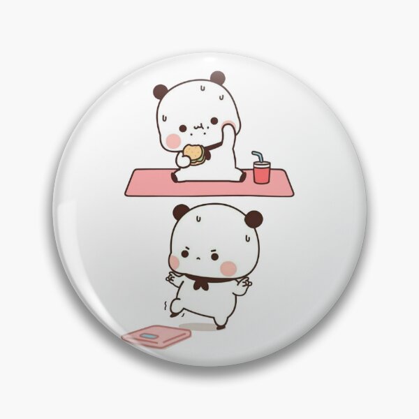 Item preview, Cute funny humor holiday birthday gift lovely cats friend girlfriend Panda Bear Brownie Sugar BuBu DuDu Mochi Milk peach Valentine xmas goma Couple v04 designed and sold by OceanLiveArts.
