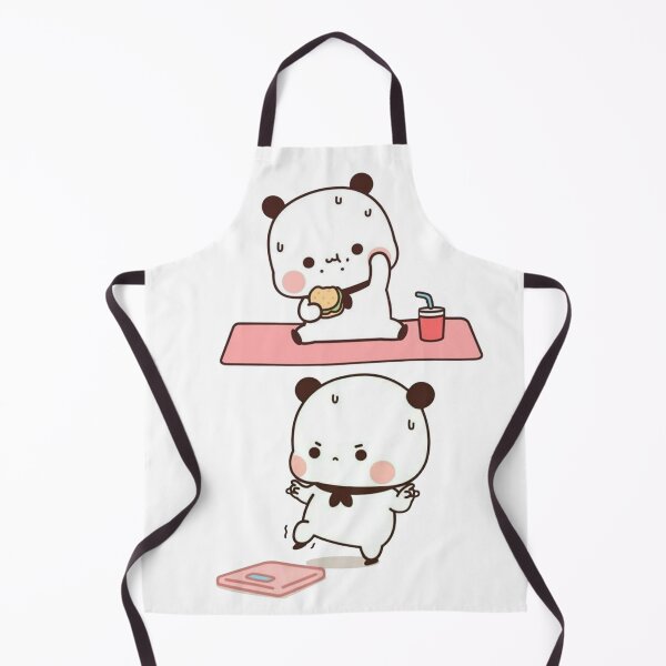 Item preview, Cute funny humor holiday birthday gift lovely cats friend girlfriend Panda Bear Brownie Sugar BuBu DuDu Mochi Milk peach Valentine xmas goma Couple v04 designed and sold by OceanLiveArts.