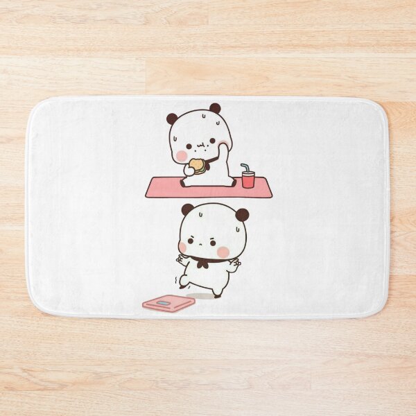 Item preview, Cute funny humor holiday birthday gift lovely cats friend girlfriend Panda Bear Brownie Sugar BuBu DuDu Mochi Milk peach Valentine xmas goma Couple v04 designed and sold by OceanLiveArts.