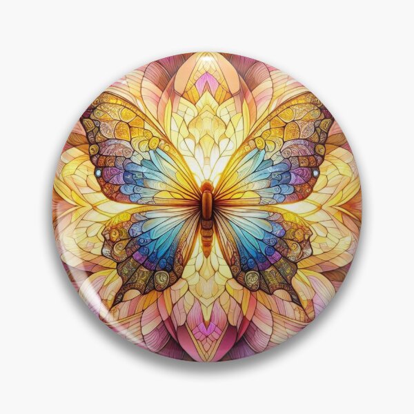 Item preview, Hypnotic Butterfly Mandala designed and sold by Campbell Gallery.