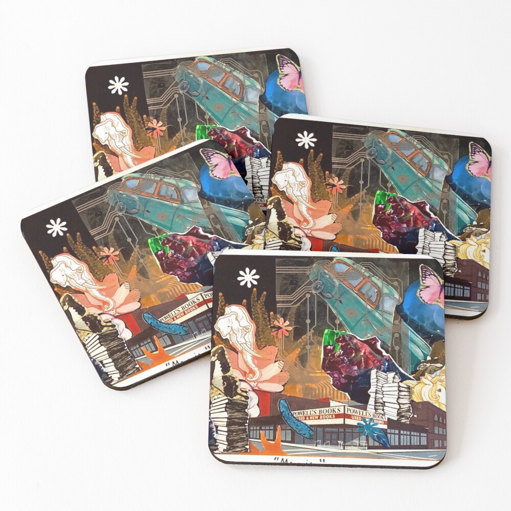 Item preview, Coasters (Set of 4) designed and sold by TrashPatterns.