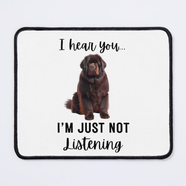 Item preview, Funny Tibetan Mastiff Design | Stubborn Dog “Not Listening” Quote designed and sold by Fredster1966.