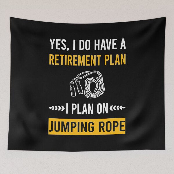 Item preview, Retirement Plan Jump Jumping Rope Rope Skipping designed and sold by xaviajames9.